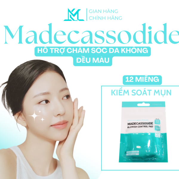 Madecassoside Blemish Control Pad Mini Size 12 Miếng