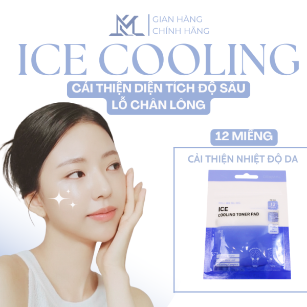 Ice Cooling Toner Pad Mini Size 12 Miếng