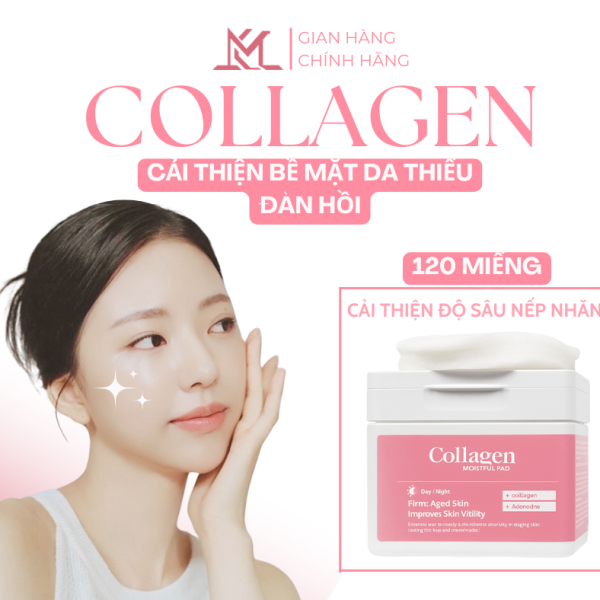 Collagen Moistfull Pad 120 Miếng